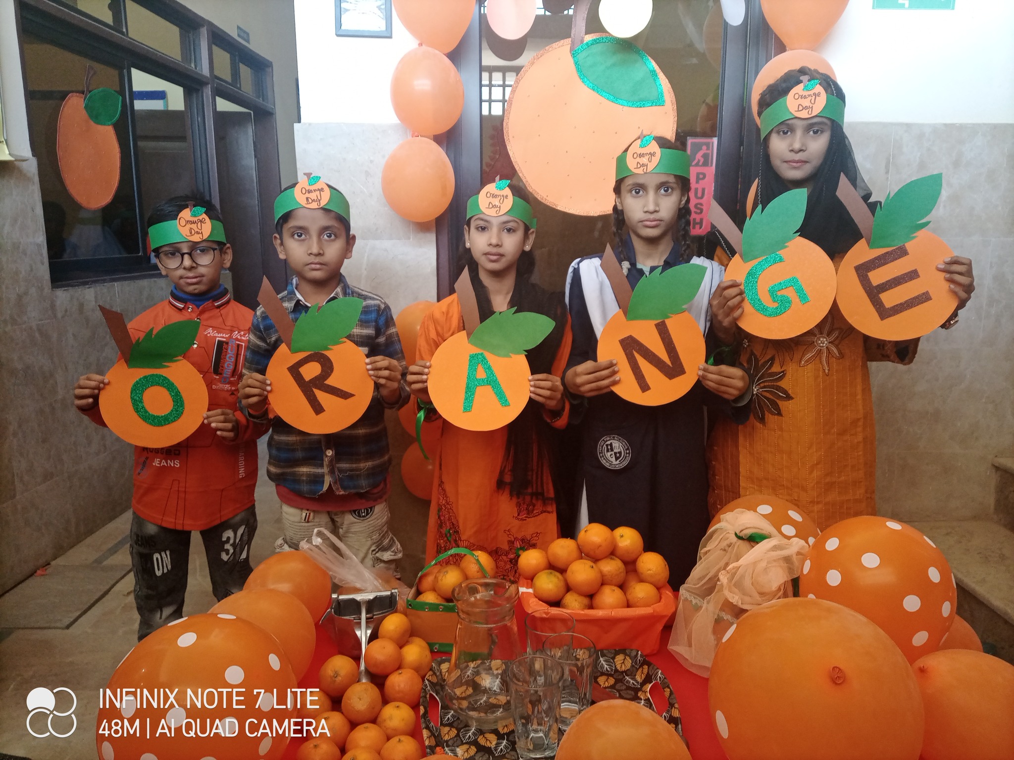 Orange Day Ideas School
